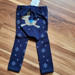 Reindeer Sweater Leggings 0/6 Months
